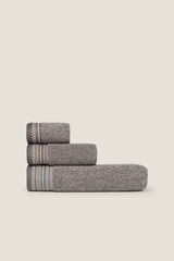 Womensecret Jacquard terry towel 50 x 90 cm. grey