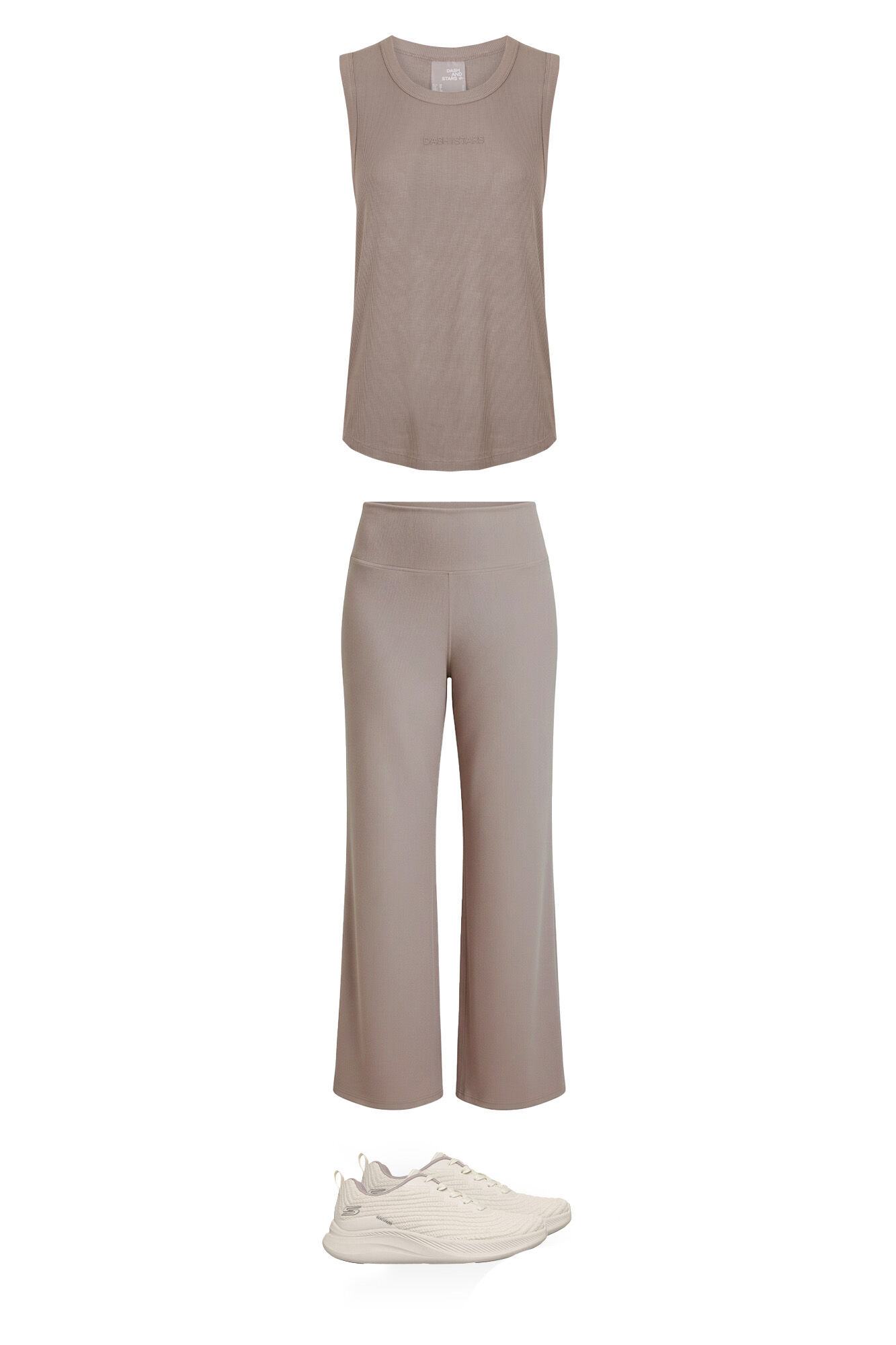 Womensecret Conjunto de t-shirt, cal&ccedil;a e sapatilhas 