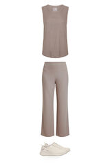 Womensecret Conjunto de camiseta, pantal&oacute;n y zapatillas 