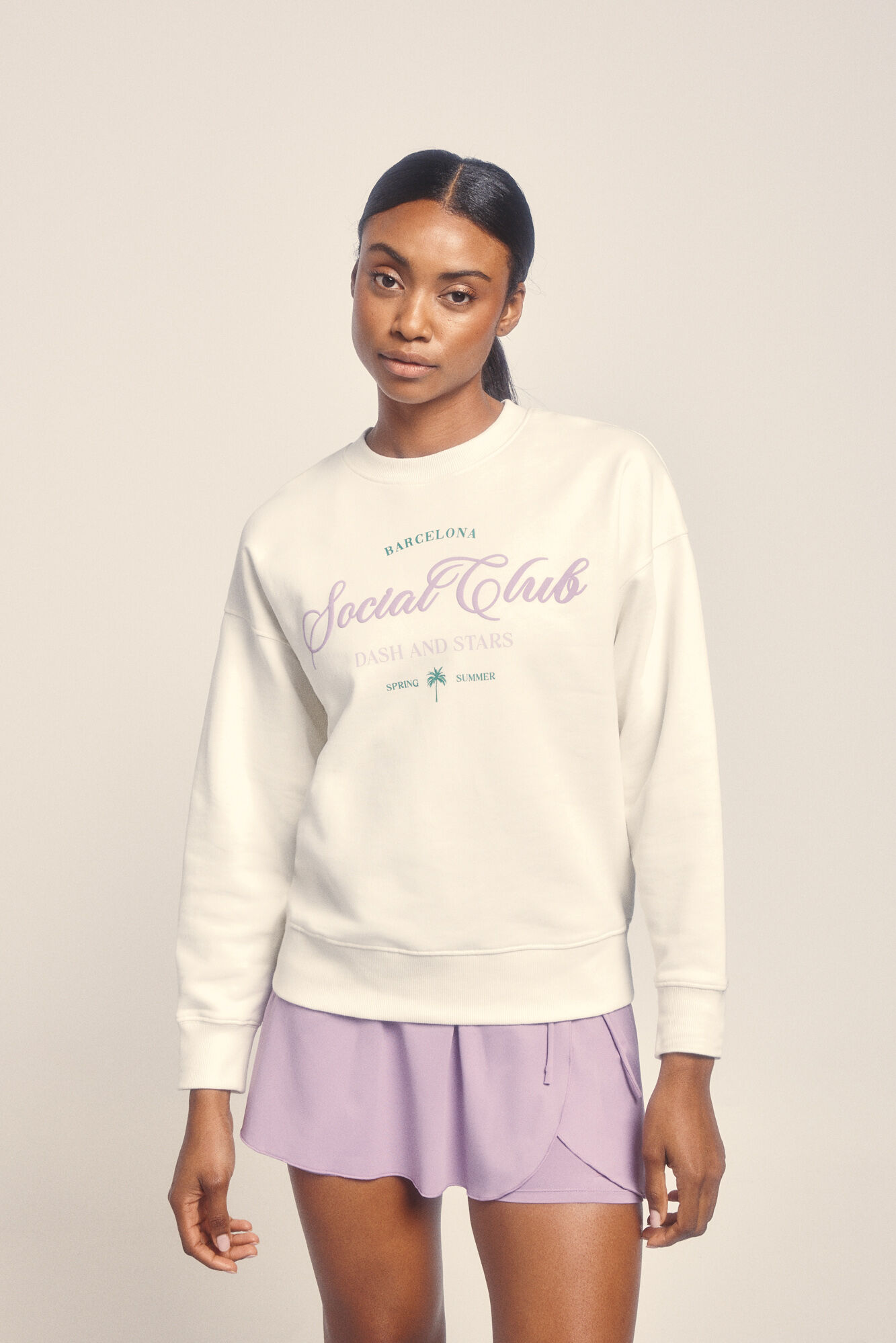 women'secret Conjunto de sudadera y falda