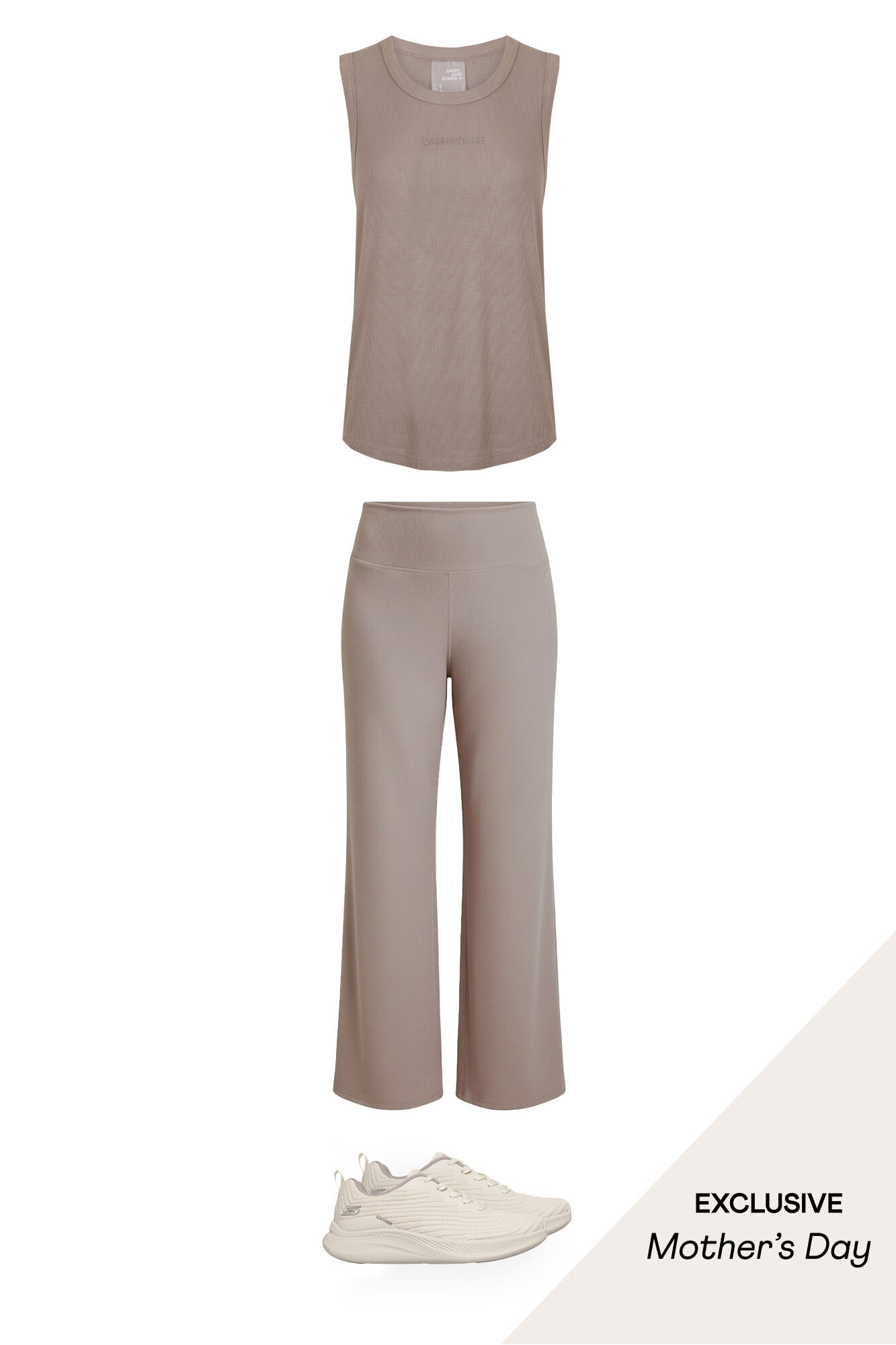 Womensecret Conjunto de t-shirt, cal&ccedil;a e sapatilhas 