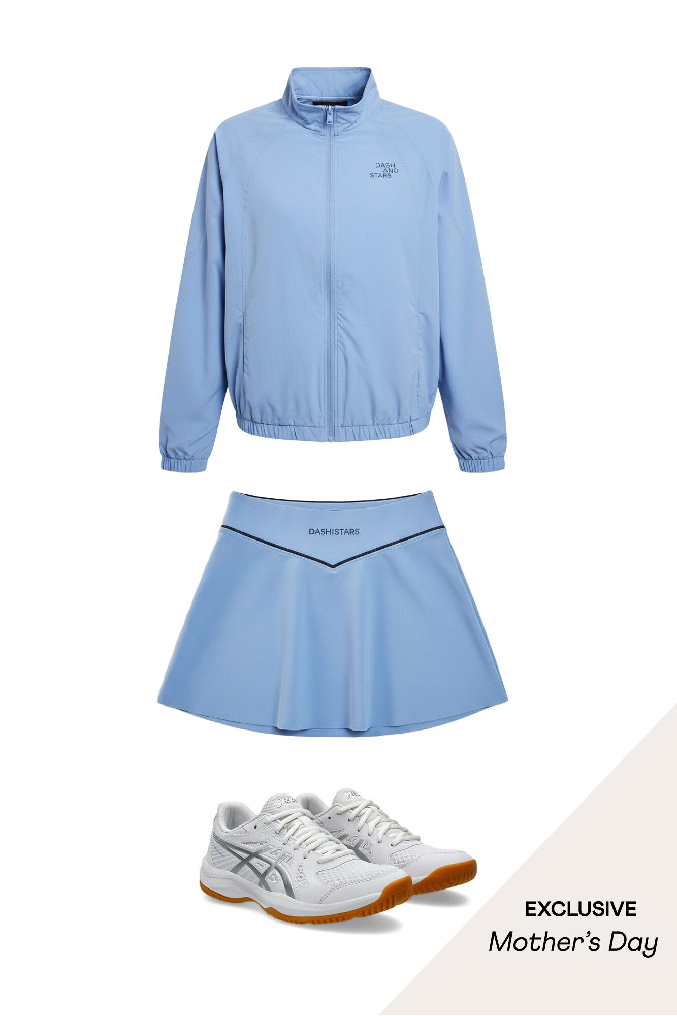 Womensecret Conjunto de casaco, saia e sapatilhas 