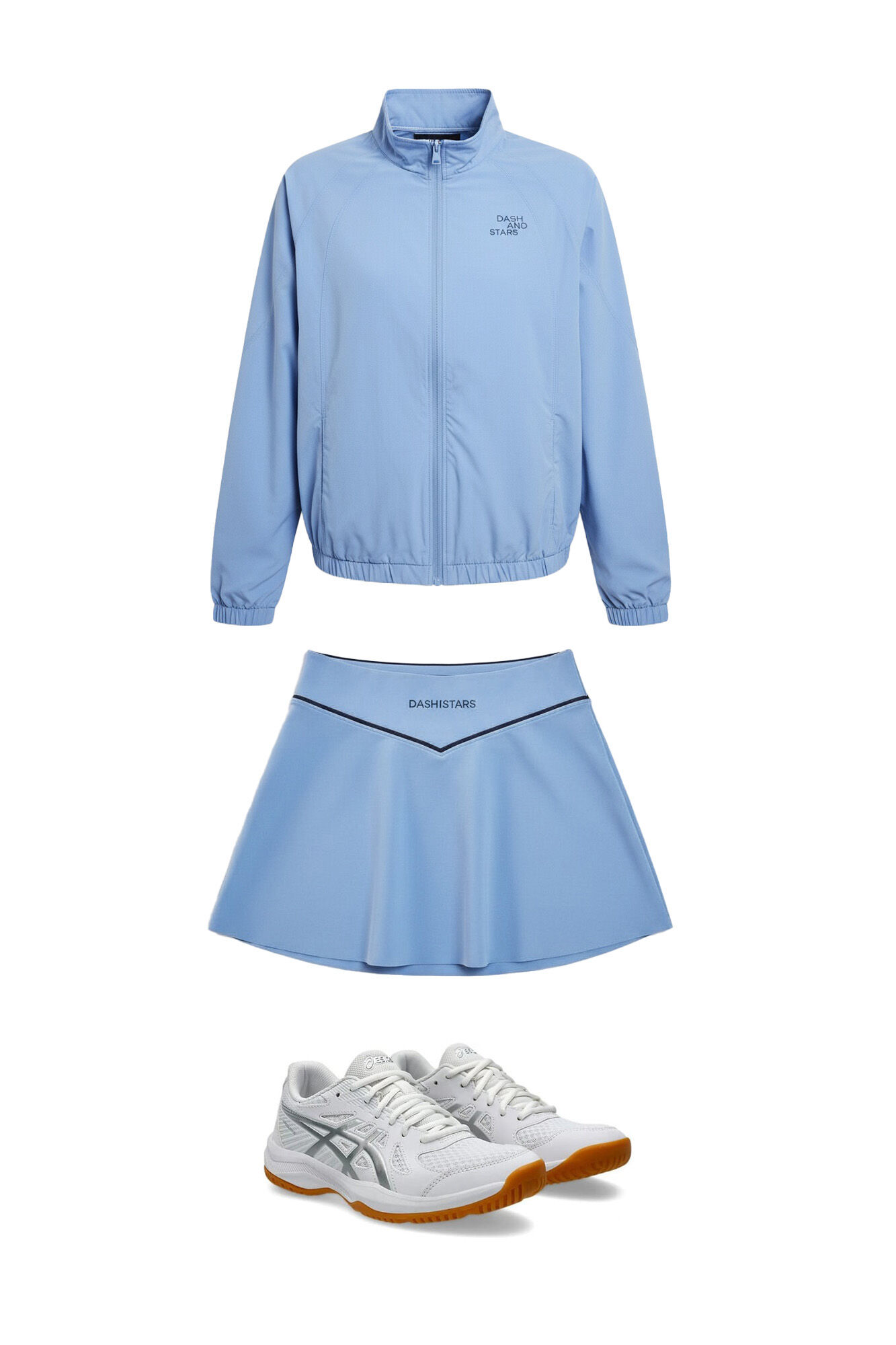Womensecret Conjunto de casaco, saia e sapatilhas 