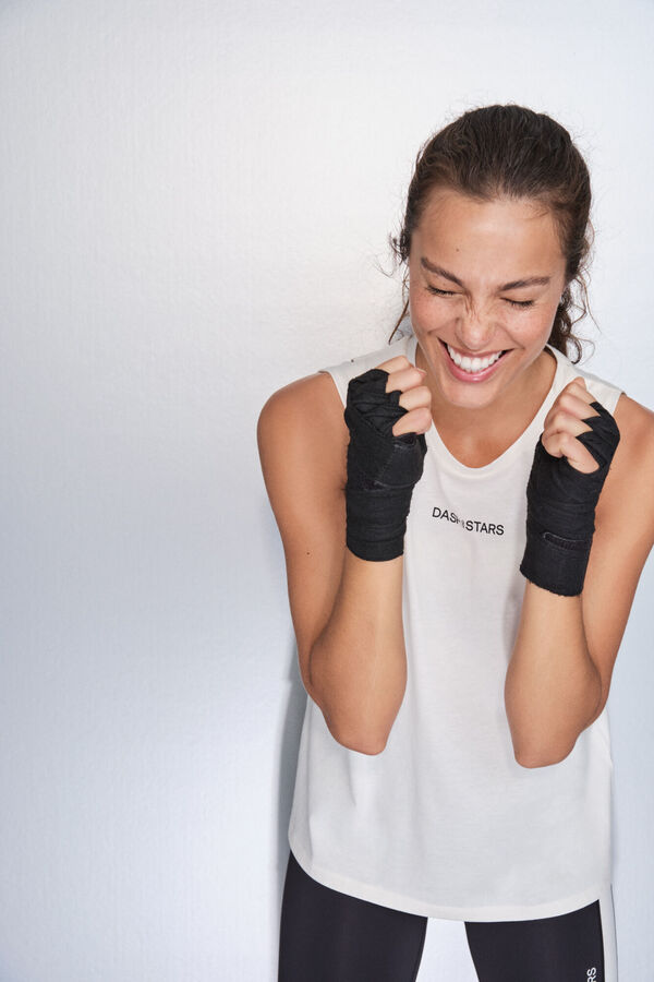 Womensecret White, t-shirt and leggings set 