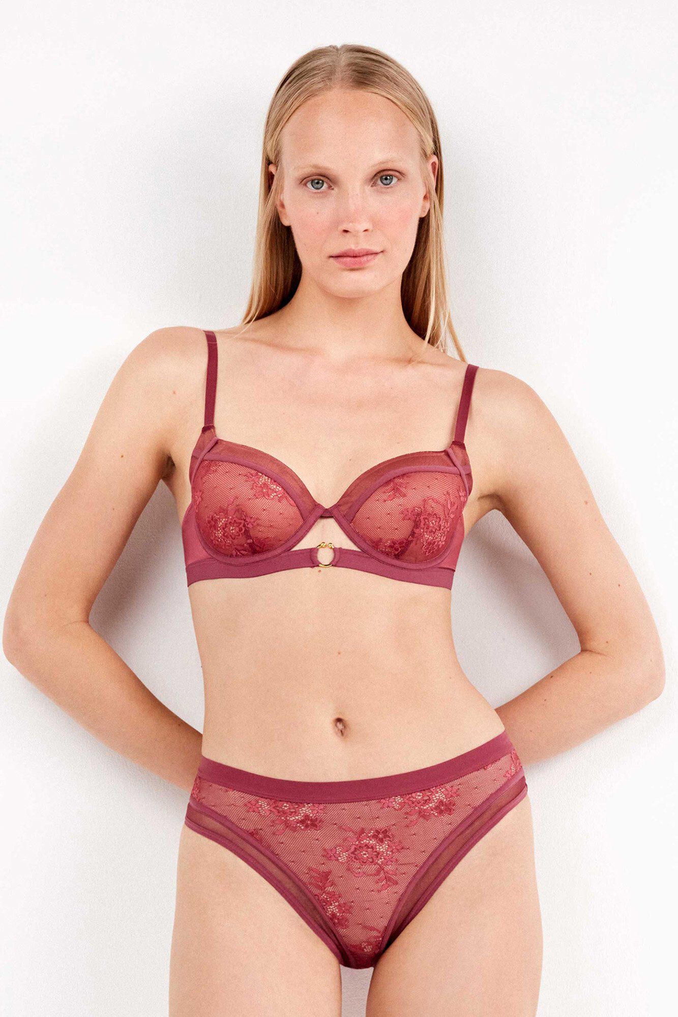 Womensecret Conjunto de sujetador y braga 