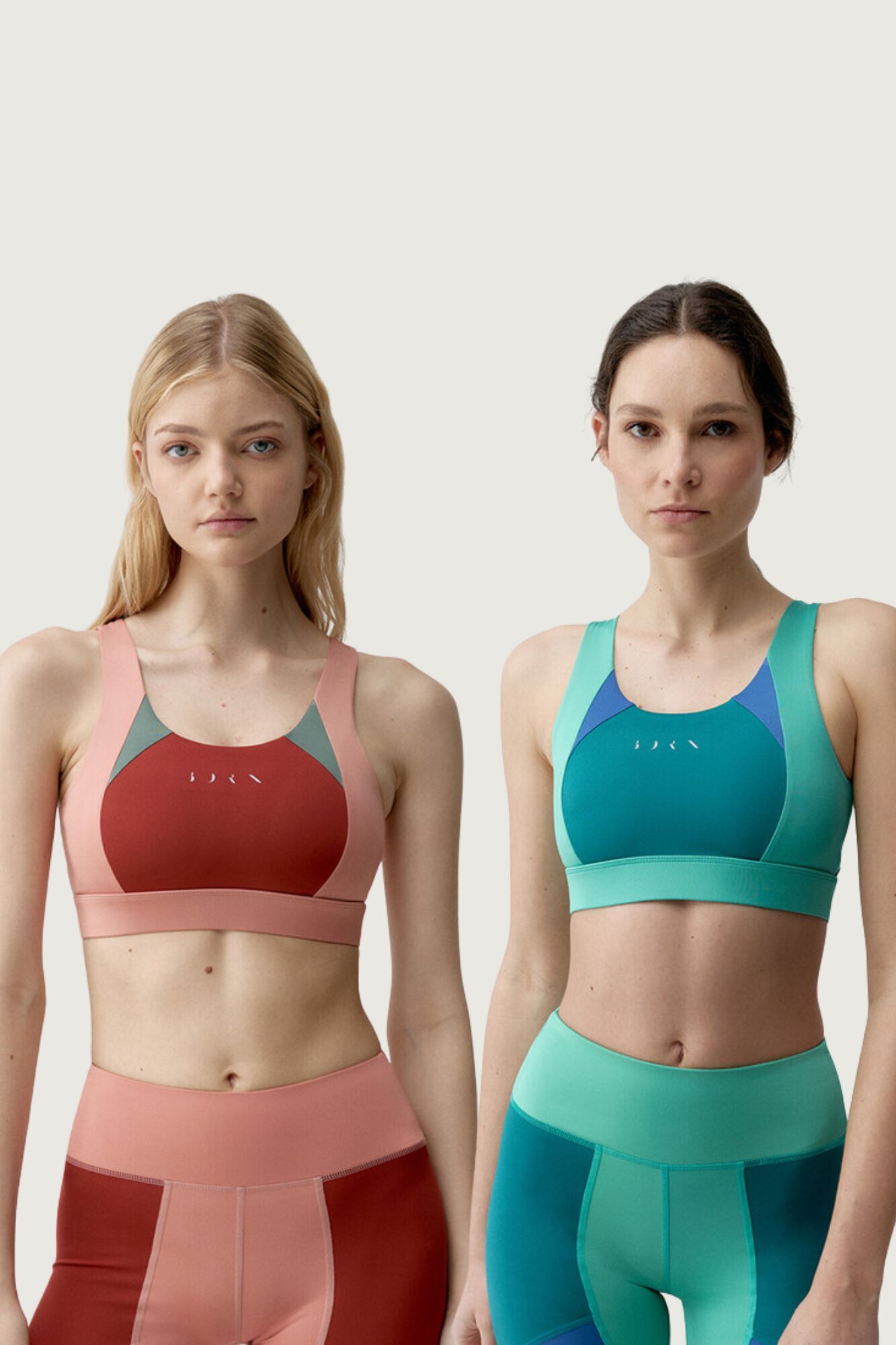 Womensecret Korallenrot-Gr&uuml;nes und gr&uuml;n-blaues im Set 