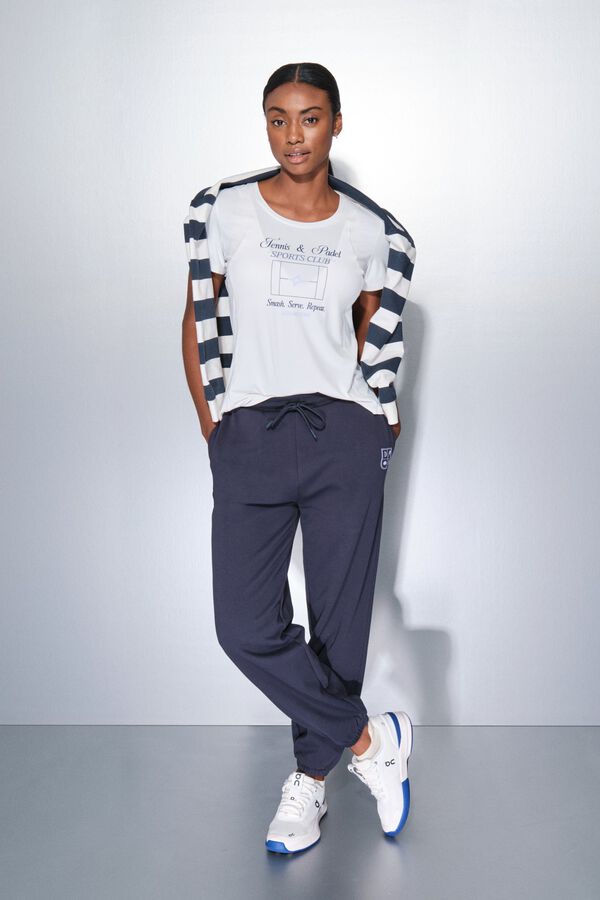 Womensecret Conjunto de camiseta y pantal&oacute;n 