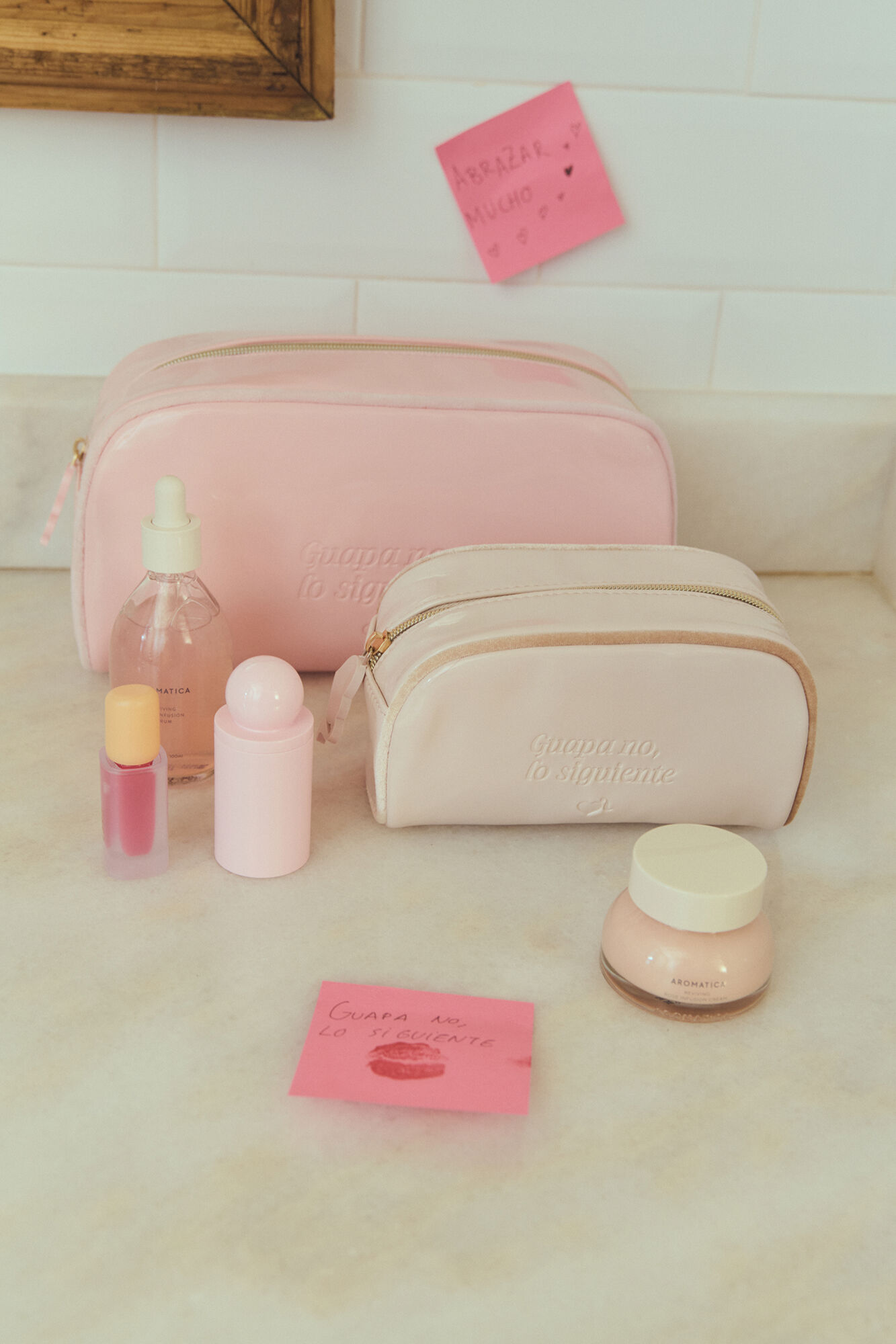 Womensecret Conjunto de neceser y neceser 