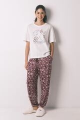 Womensecret Slippers, trousers and t-shirt set 