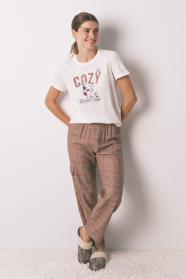 Womensecret Slippers and snoopy set 