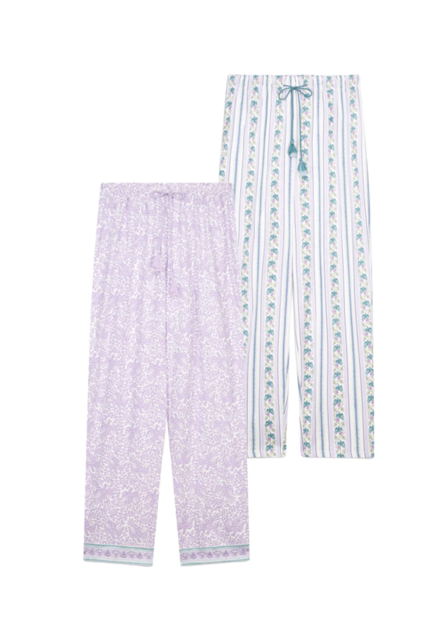 Womensecret Lilac and borders set 