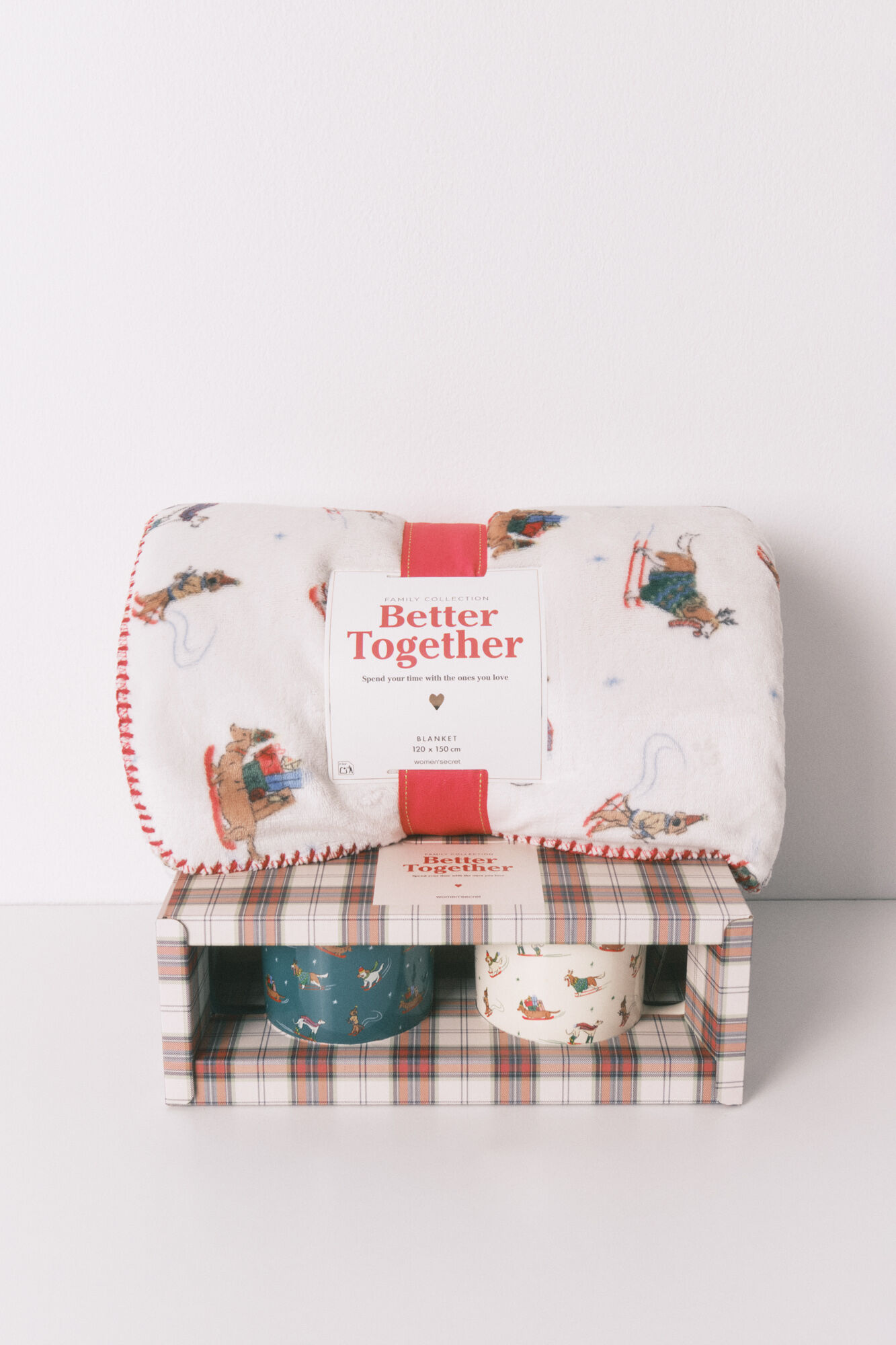 Womensecret Conjunto de manta y set 