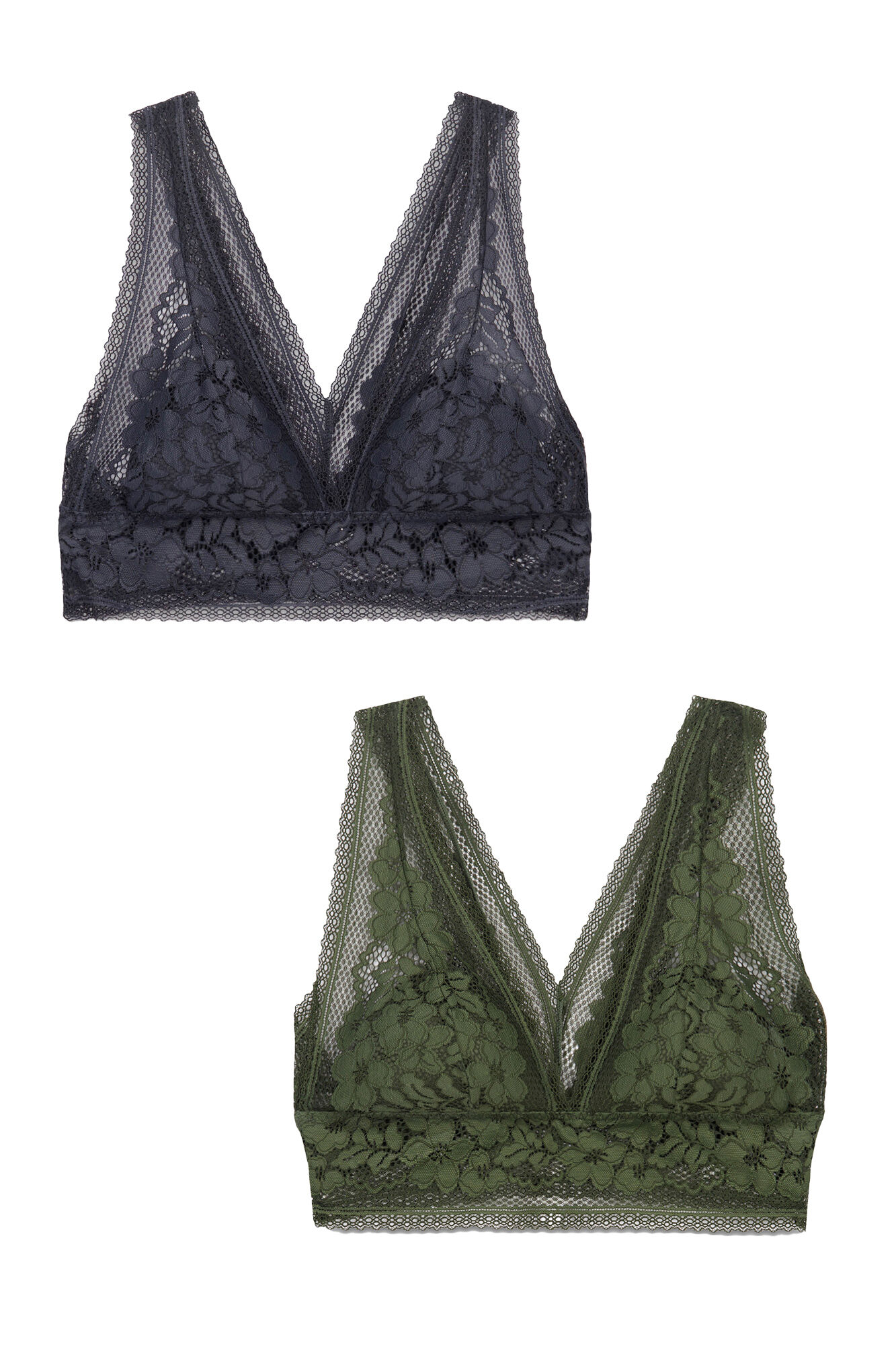 Womensecret Verde and gris set 