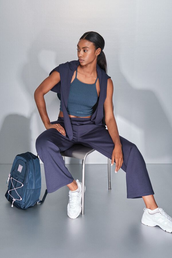 Womensecret Conjunto de sudadera y pantal&oacute;n 