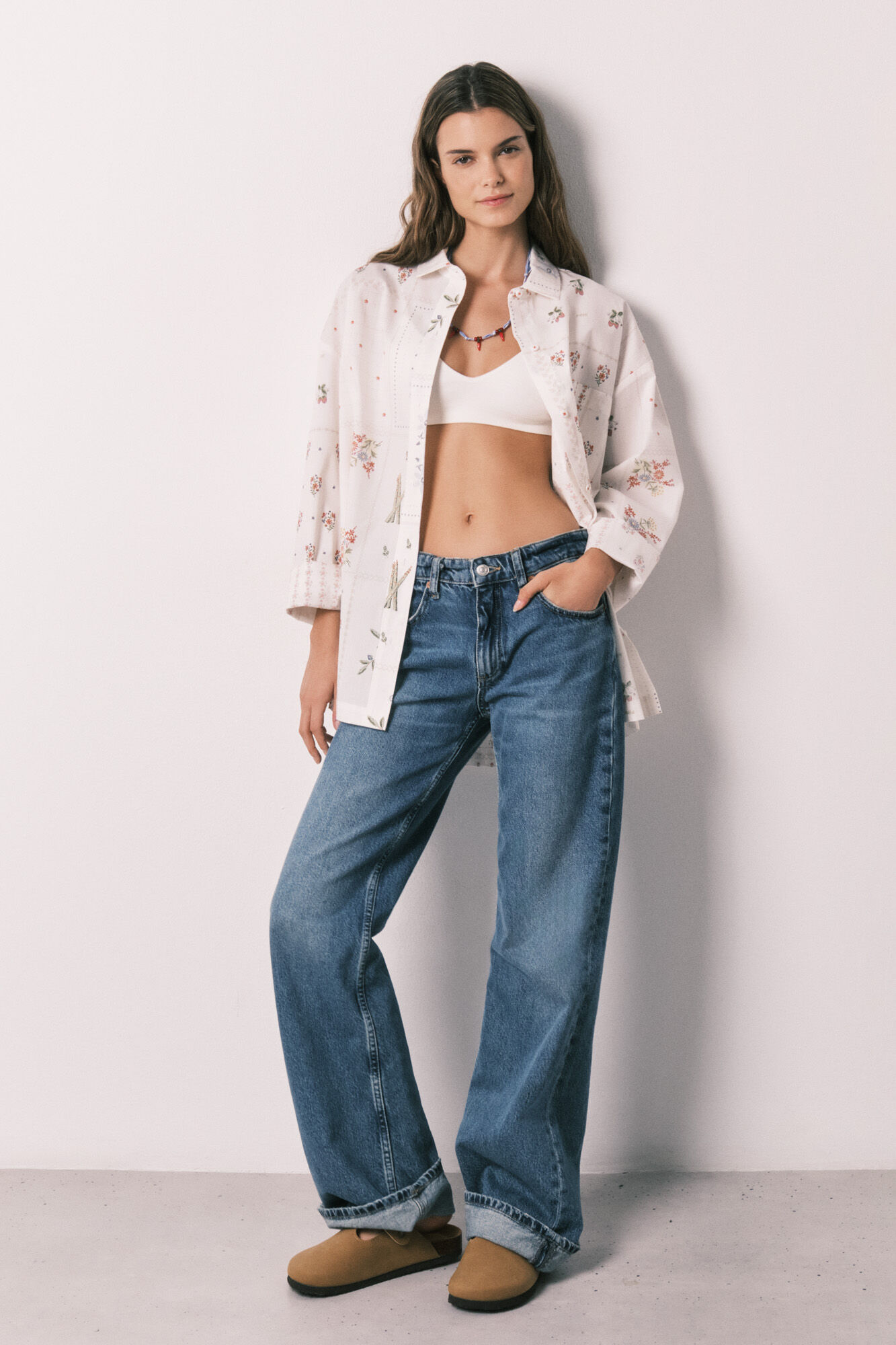 Womensecret Shirt and slippers set 