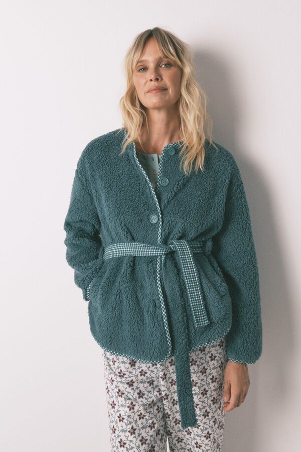 Womensecret Conjunto de chinelos e robe 