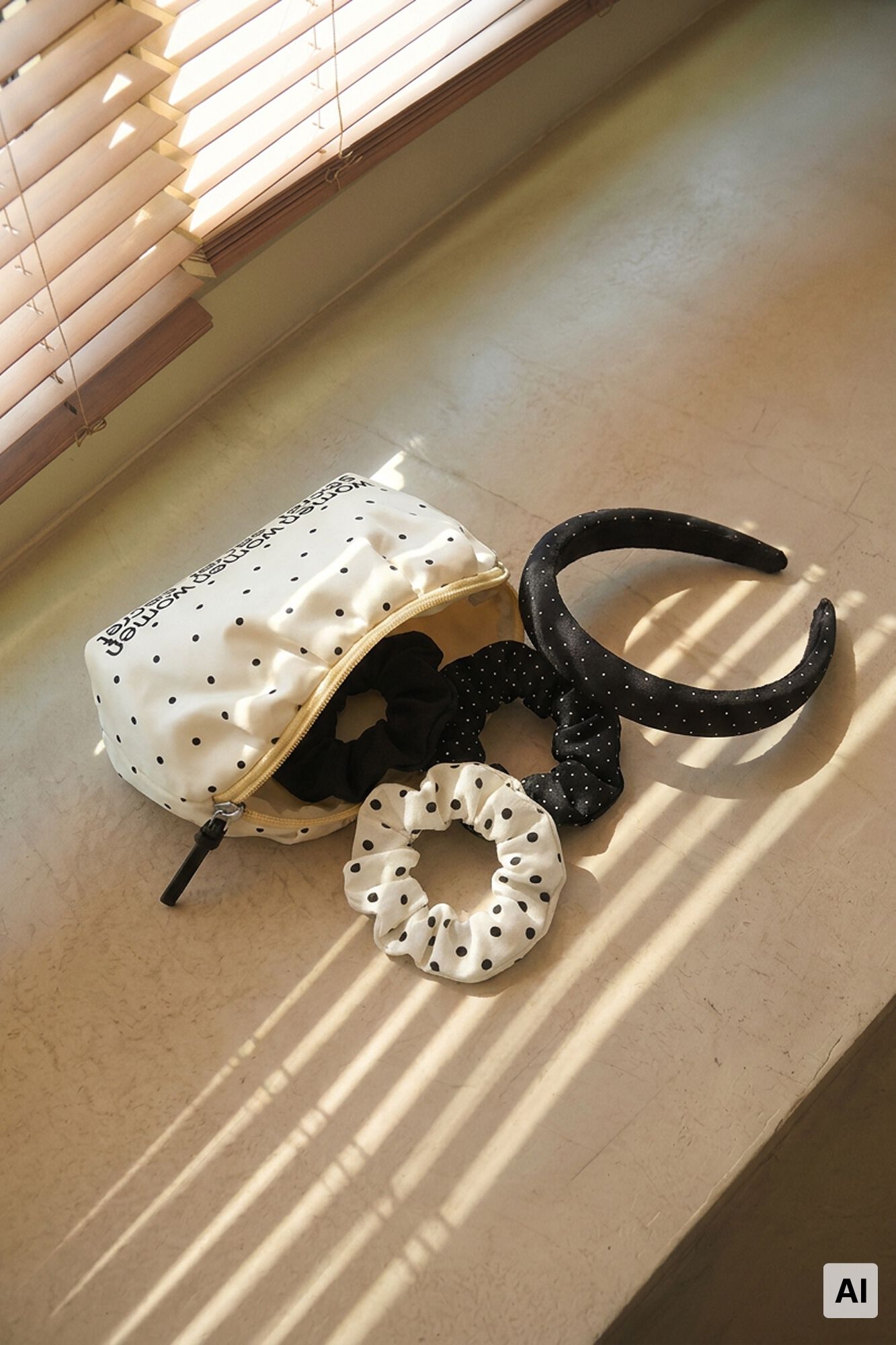 Womensecret Ties, headband and case set 