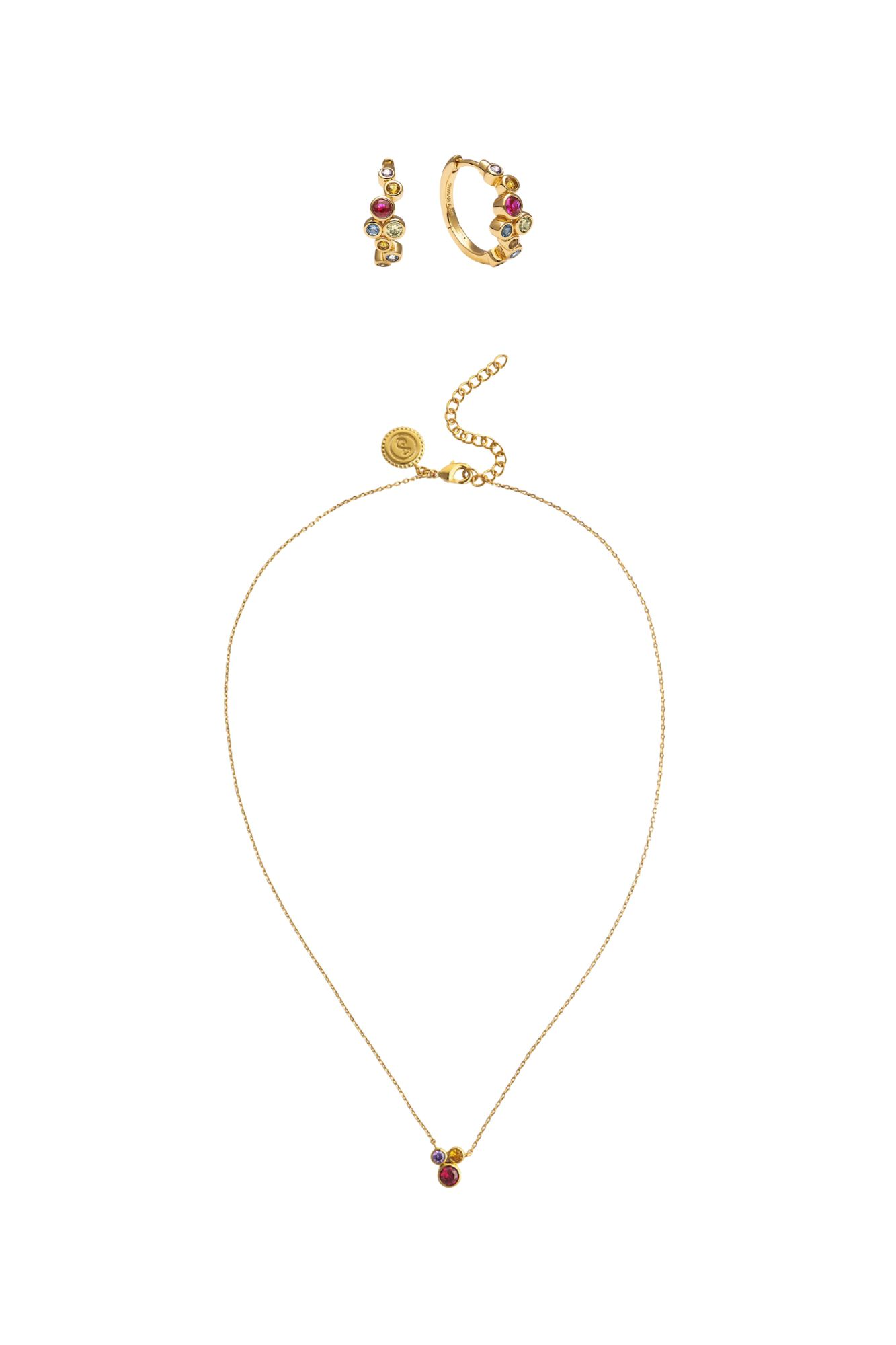 Womensecret Creolen und halskette im Set 