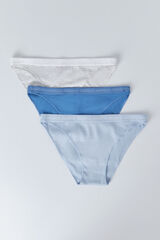 Womensecret Blue and bra set 