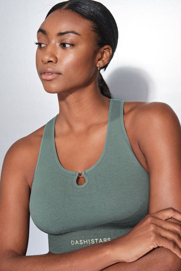 Womensecret Conjunto de sujetador, chaqueta y leggings 