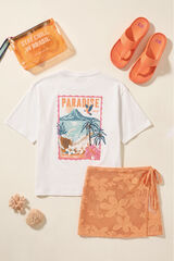 Womensecret Sarong, t-shirt, sandals and bag set 