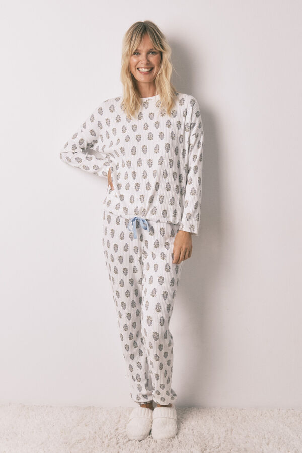 Womensecret Conjunto de bata y pijama 