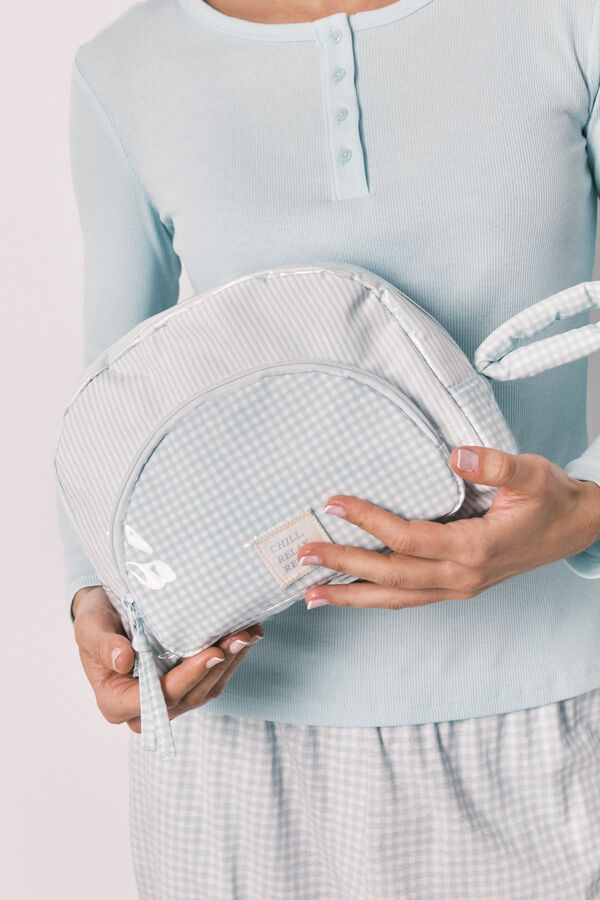 Womensecret Conjunto de chinelos e n&eacute;cessaire 