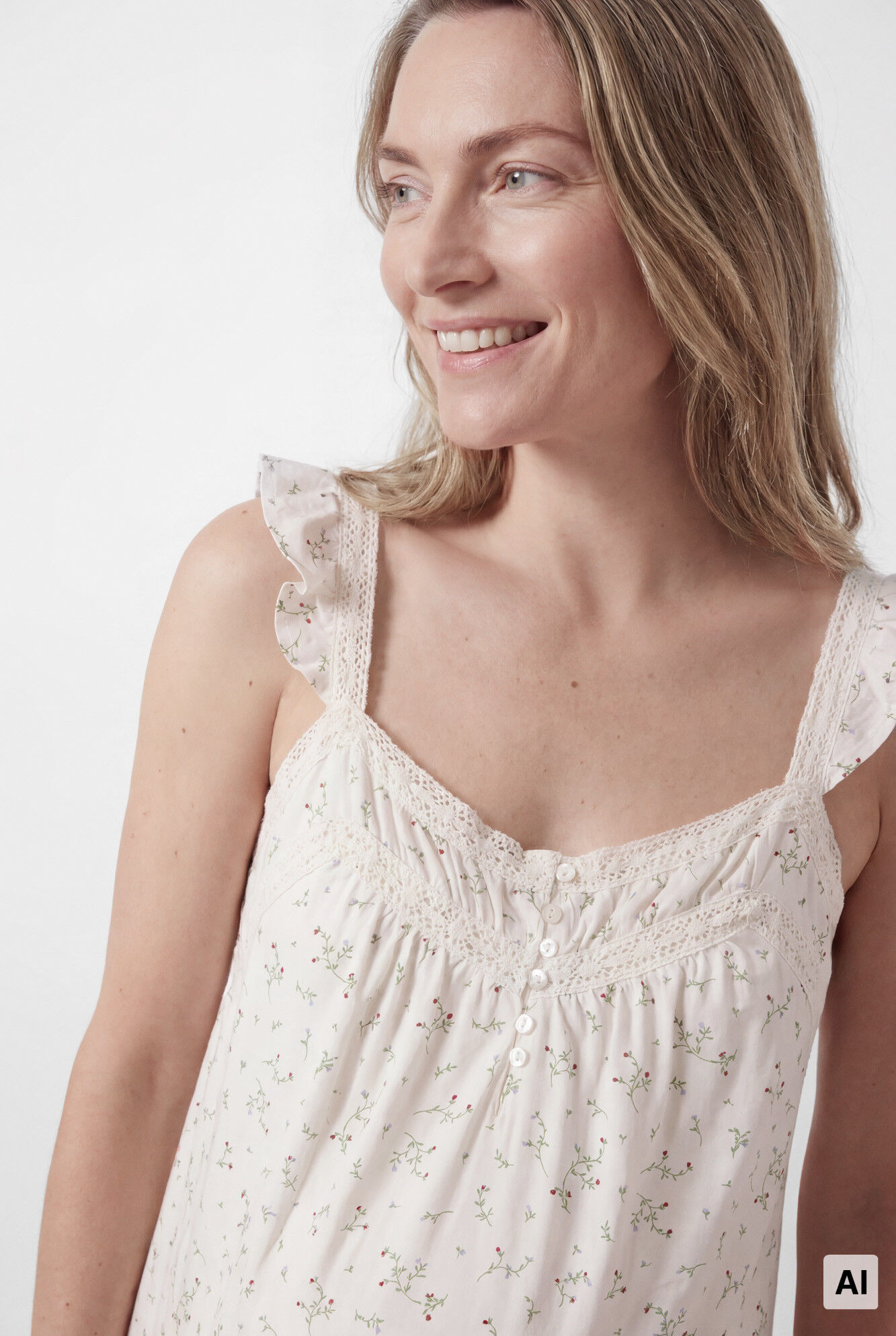 Womensecret Conjunto de camisa e robe 