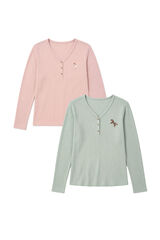 Womensecret Conjunto de camiseta y camiseta 