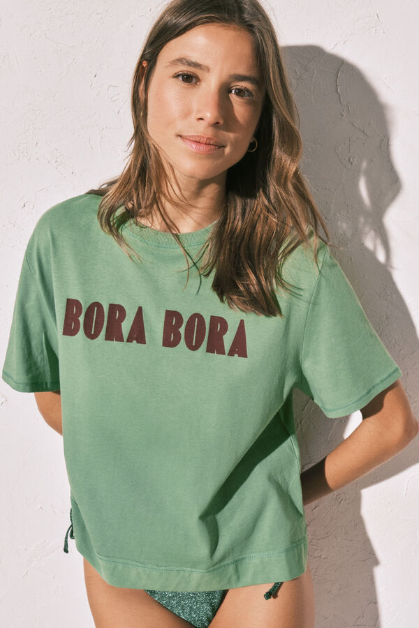 Womensecret Conjunto de cal&ccedil;&otilde;es e t-shirt 