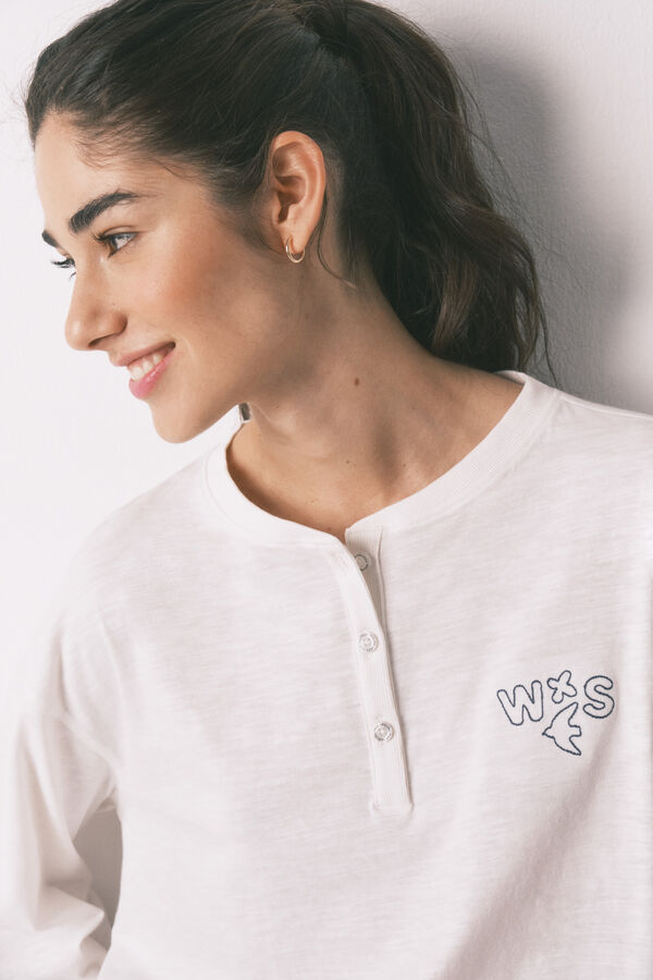 Womensecret Slippers, trousers and t-shirt set 