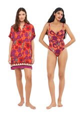 Womensecret Conjunto de camisola y ba&ntilde;ador 