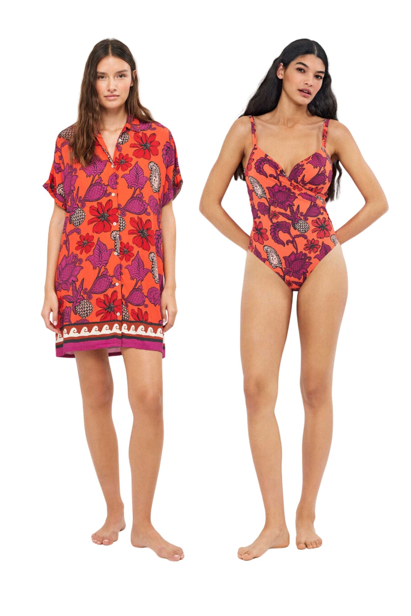 Womensecret Conjunto de camisola y ba&ntilde;ador 