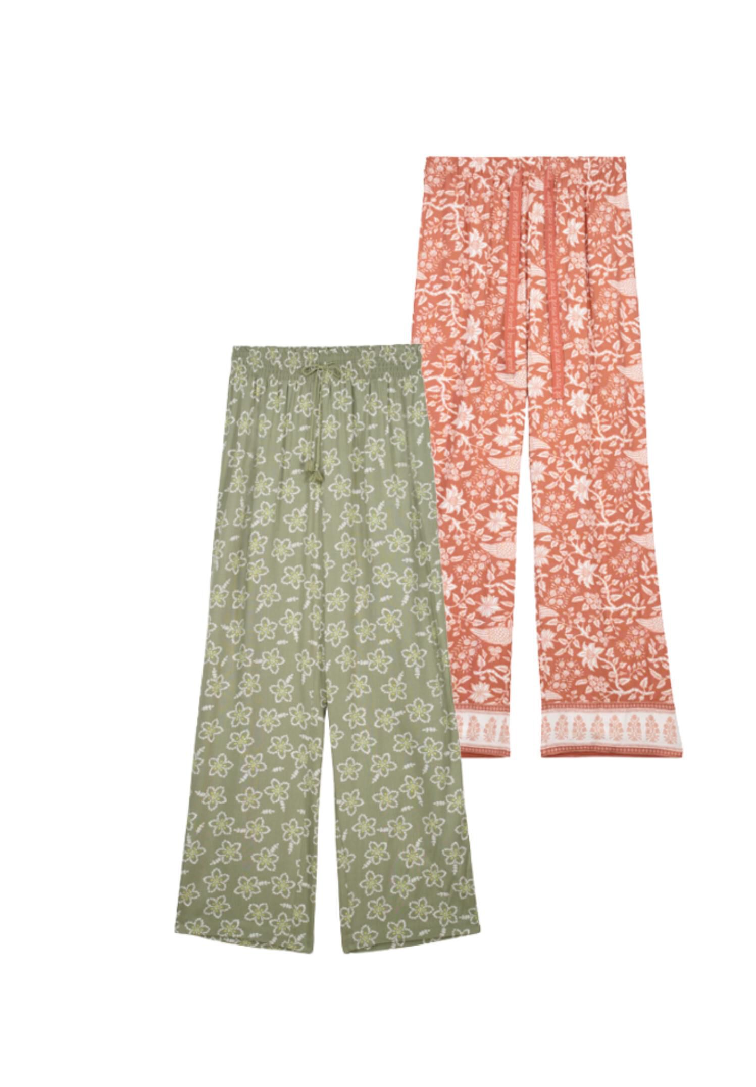 Womensecret Flowers and trouser set 