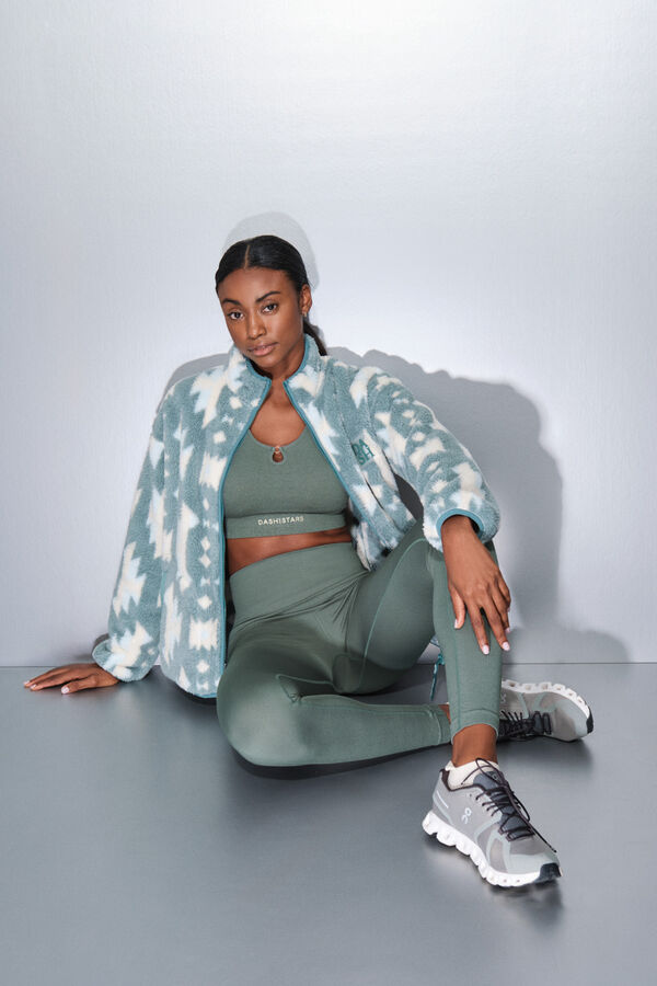 Womensecret Conjunto de sujetador, chaqueta y leggings 