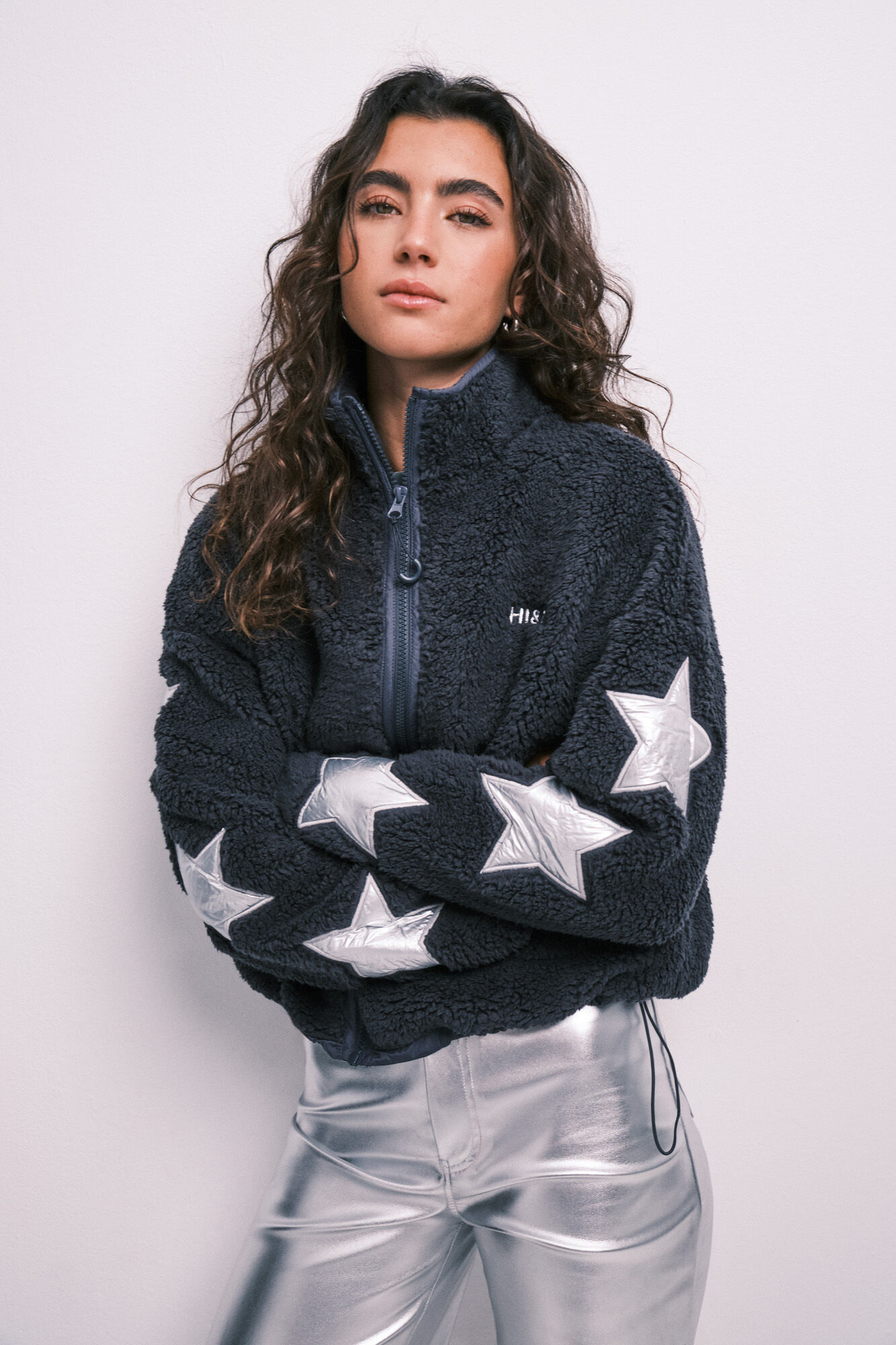 Womensecret Jacket and studs set 