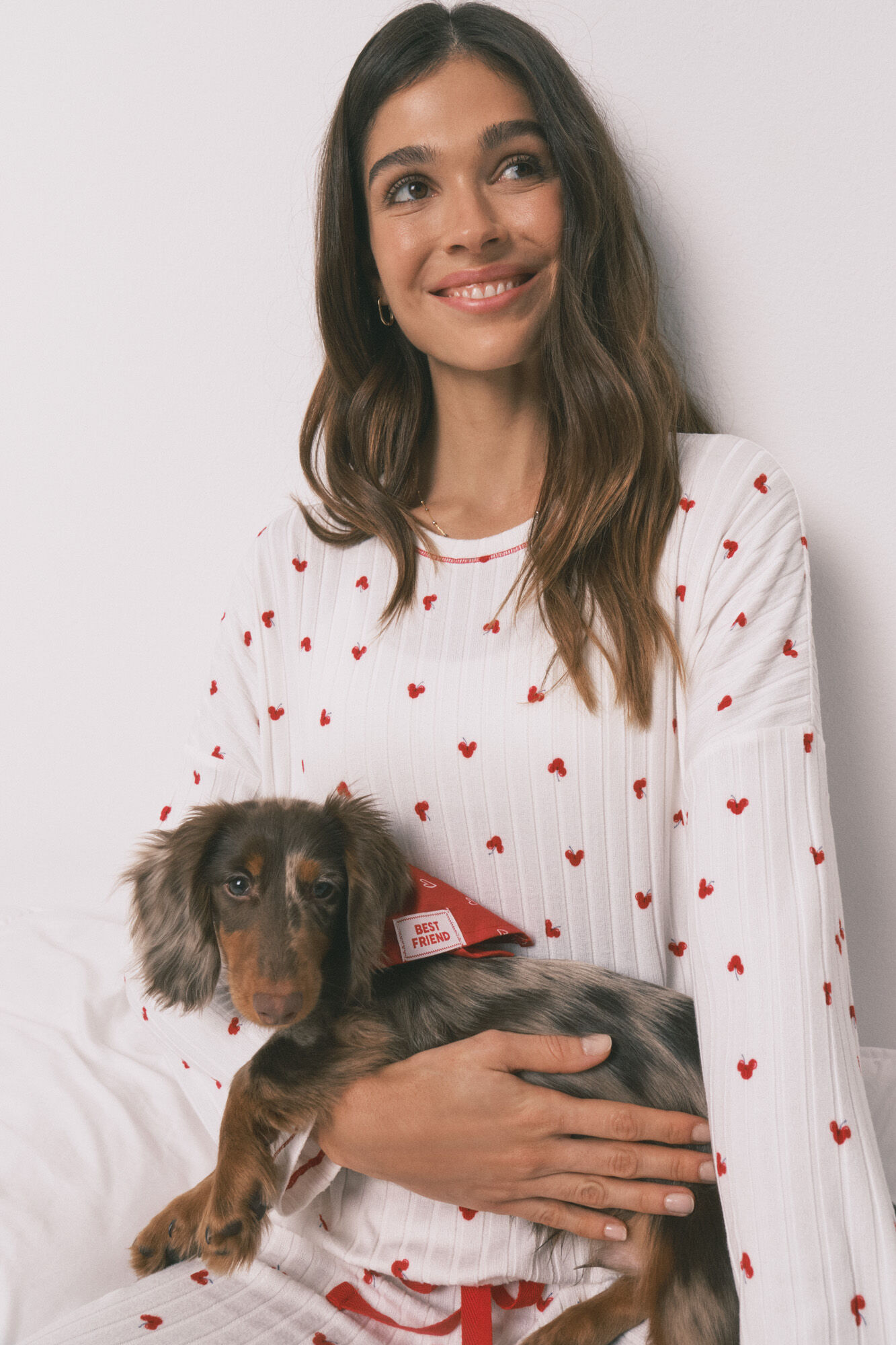 Womensecret Conjunto de pijama y bandana 