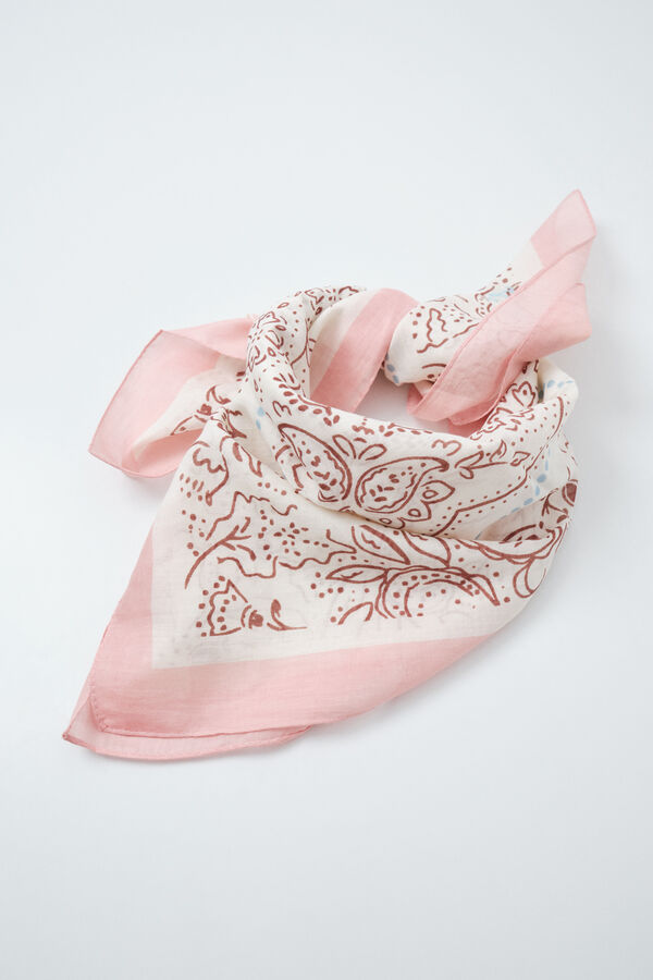 Womensecret Conjunto de pa&ntilde;uelo, pa&ntilde;uelo y pa&ntilde;uelo 