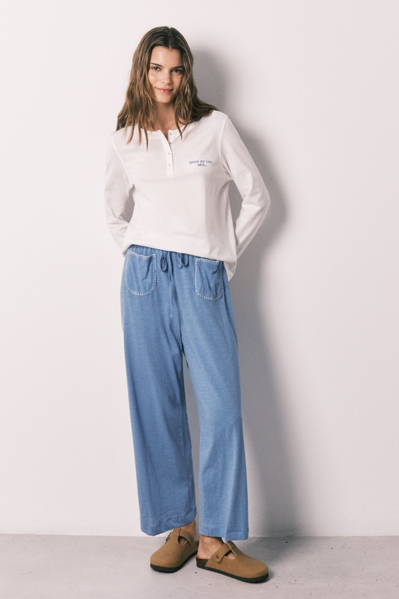 Womensecret Conjunto de pantal&oacute;n y camiseta 