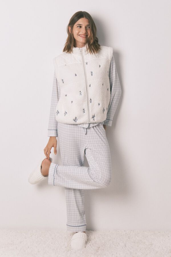 Womensecret Conjunto de chaleco y pijama 