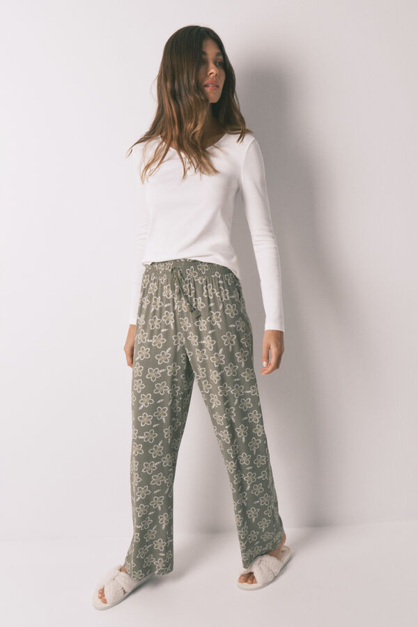 Ensemble Pantalon Et T shirt WomenSecret ensemble-pantalon-et-t-shirt-womensecret