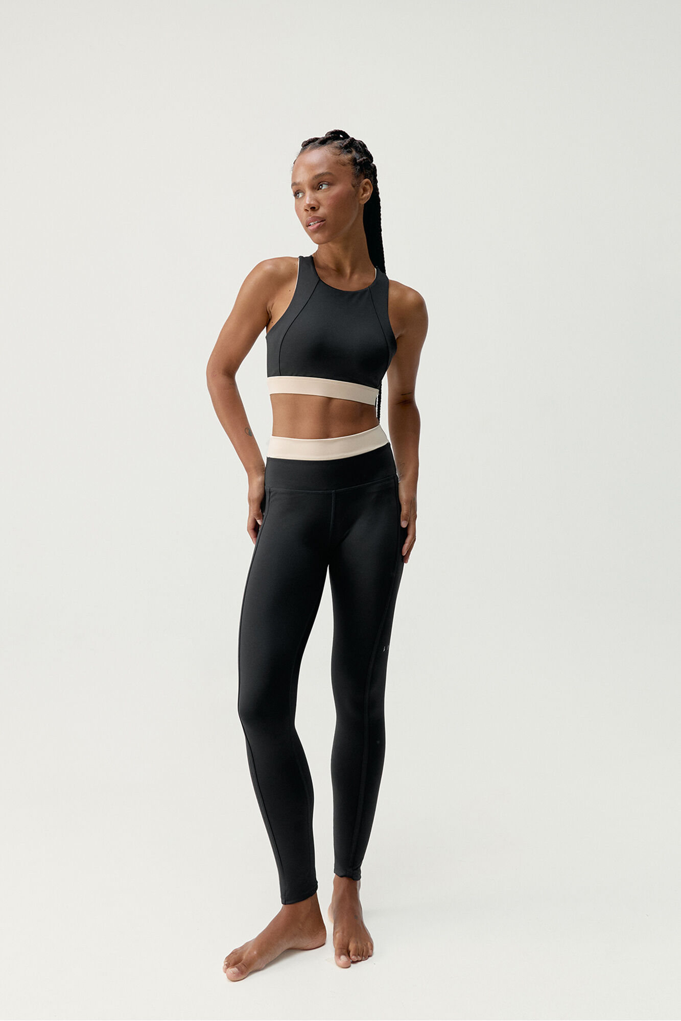Womensecret Sport-Leggings und sport-bh-top im Set 