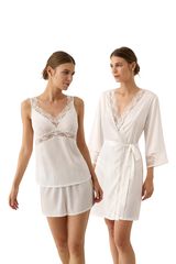 Womensecret Conjunto de bata y pijama 