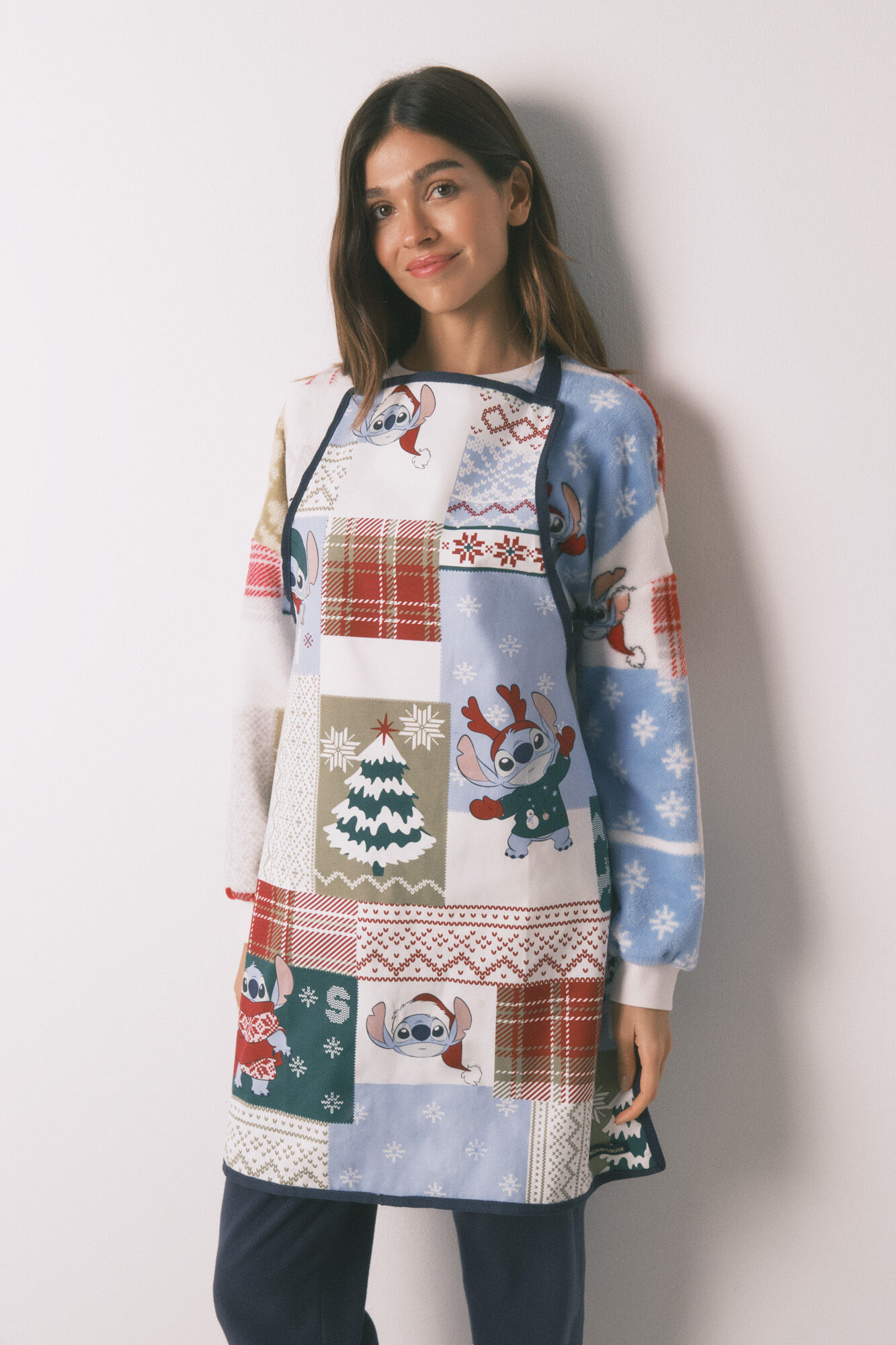 Womensecret Conjunto de pijama y delantal 