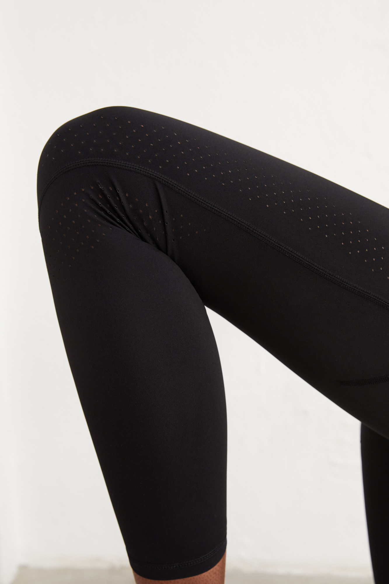 Leggings largos compresivos negro  Pantalones deportivos de mujer