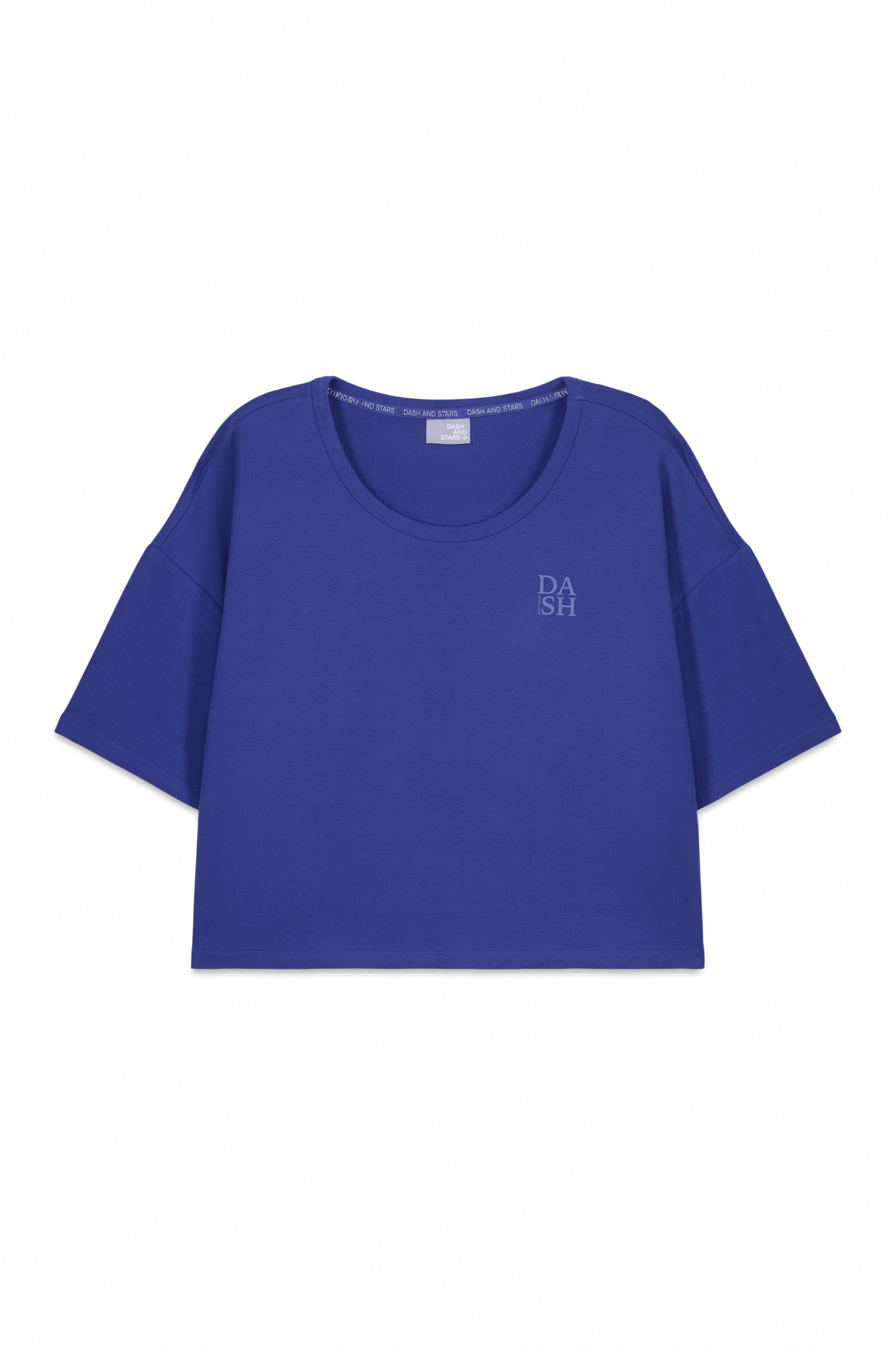Blue extra soft short sleeve T-shirt