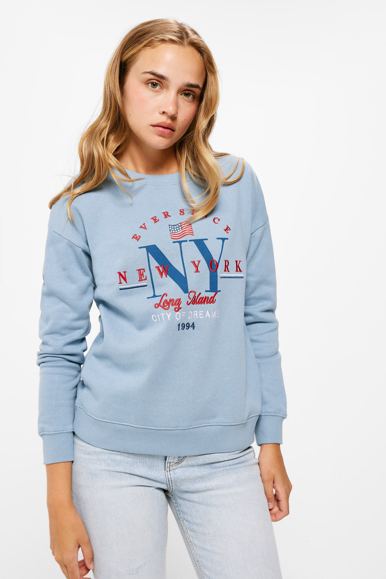 Sudaderas new york online mujer