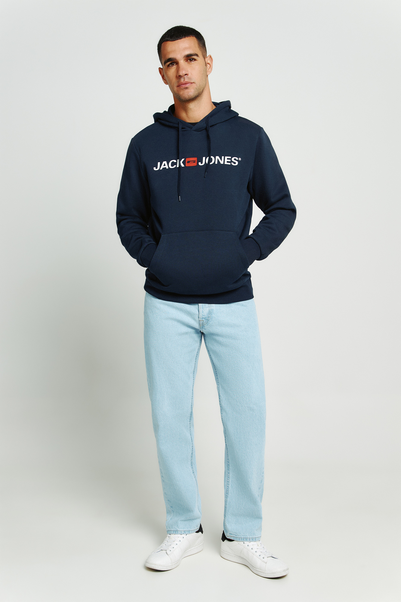 【もふ】DISCOVERED Stud's Sweat Hoodie Logo hooded sweatshirt | Hanorace pentru bărbați | WomenSecret