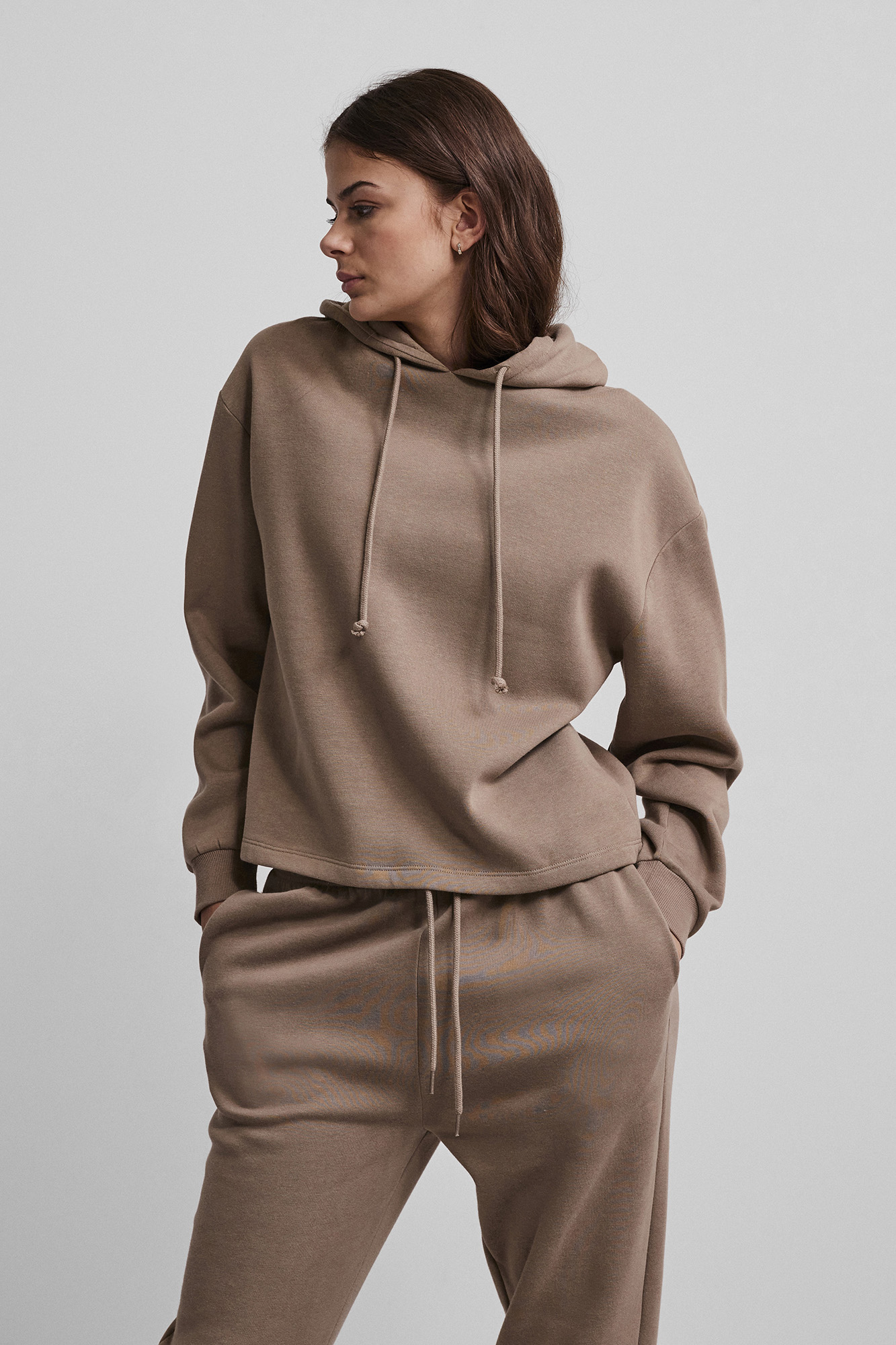 Trendyol - Sudadera Básica De Punto Con Capucha Para Mujer