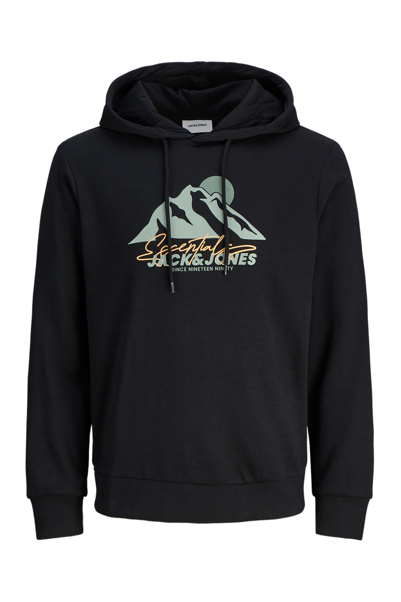 Print hood sweatshirt